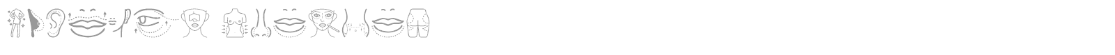 Plastic Surgery font preview